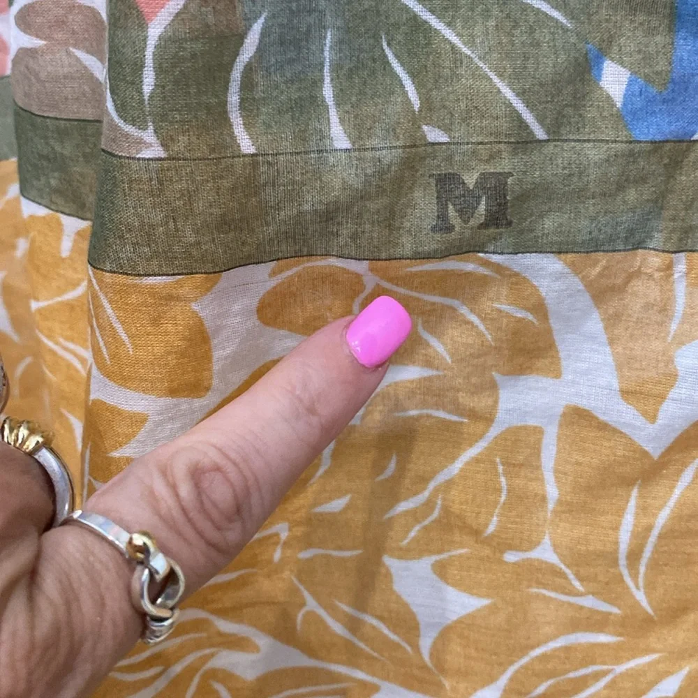Missoni Stampa Foliage Leaves Print Kaftan |Size 44 , US Size 12/14 - Picture 12 of 17